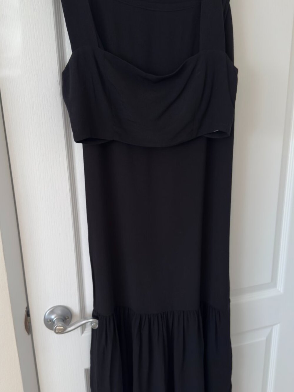 Reformation Azella Two Piece Black - Size 6 - Picture 2 of 10